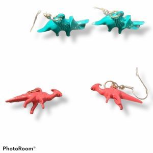 Rin's Unique Boutique - Dinosaur Earrings Set